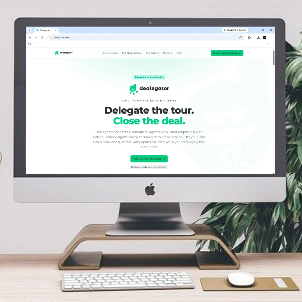 Dealegator — Diseño web · 1