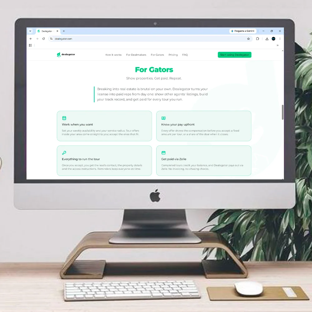 Dealegator — Diseño web · 3