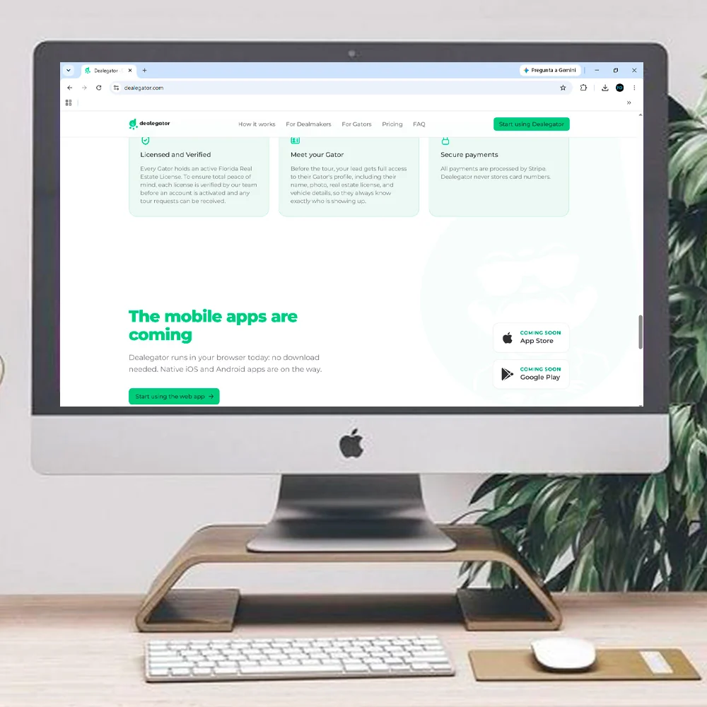 Dealegator — Diseño web · 4