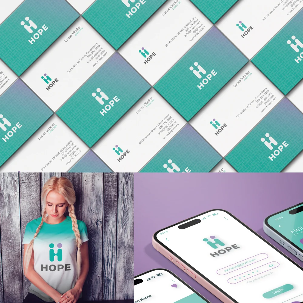 Hope — Aplicación de packaging