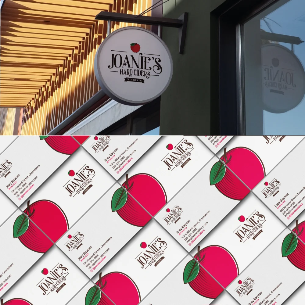 Joanie’s Hard Ciders — Aplicación gráfica