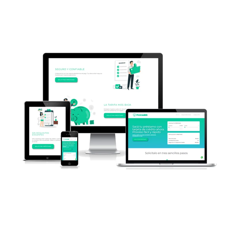 PrestoSaldo — Diseño web